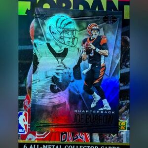 2020 Panini Illusions Joe Burrow Rookie Holo Foil Refractor Prizm